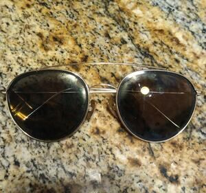 Sama Eyeglasses Sunglasses Frame 57-19-140 Titanium Gold Full Rim